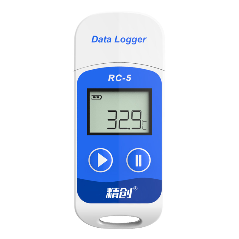精創(chuàng)溫度記錄儀RC-5溫度記錄儀 自動(dòng)數(shù)據(jù)U盤冷藏冷鏈運(yùn)輸高精度